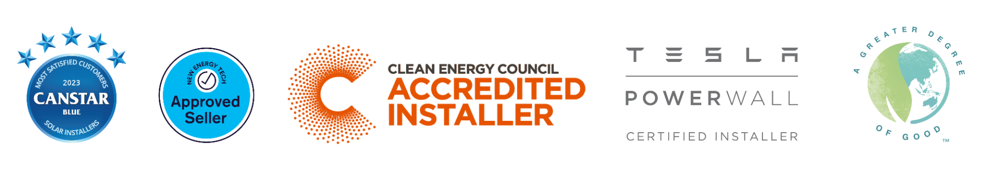 Canstar, NETCC, CEC, Tesla and green credentials